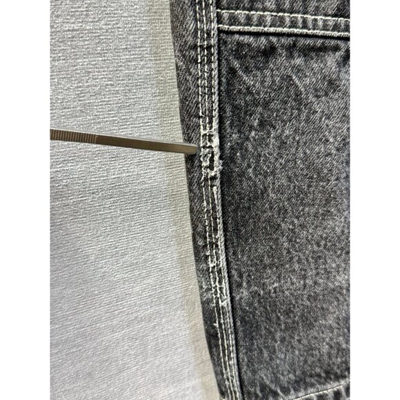 Vintage Sean John Double Knee Jeans 42x31 Black Baggy Wide Y2K Rave Diddy Yachty - Picture 11 of 11